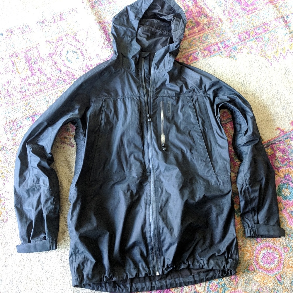 Black Burton Snowboarding Shell Jacket